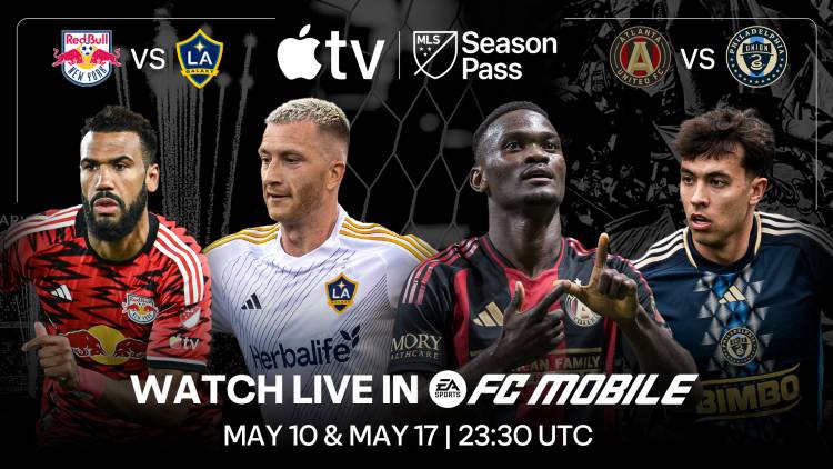 MLS and Apple TV will broadcast live matches through a video game for the first time