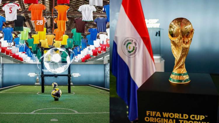 CONMEBOL inauguró una exposición por el 120° aniversario de la FIFA