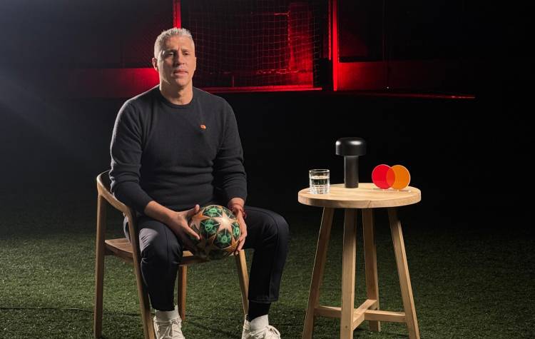 Hernán Crespo participated in Mastercard's Priceless Moments in Buenos Aires