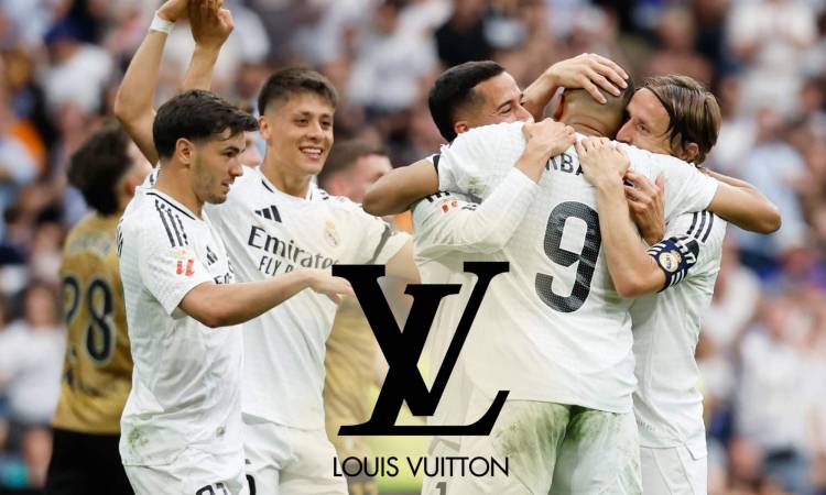 Real Madrid has announced Louis Vuitton as its new sponsor