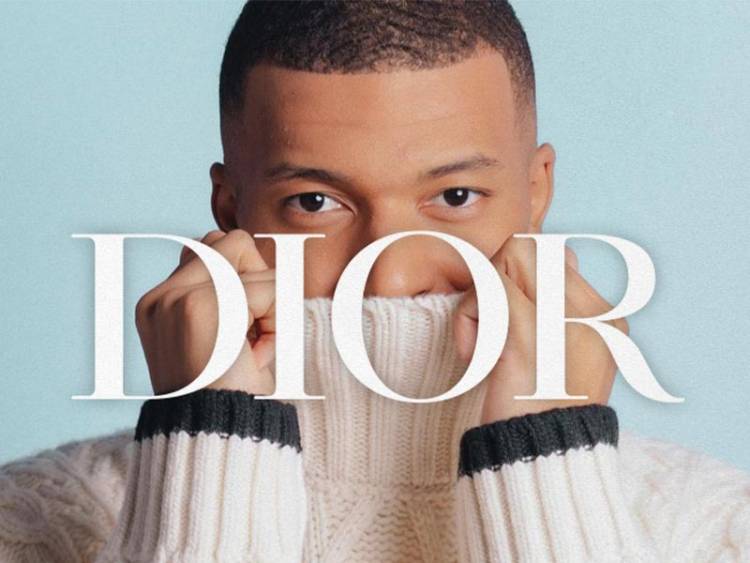 Kylian Mbappé se convirtió en embajador oficial de Dior