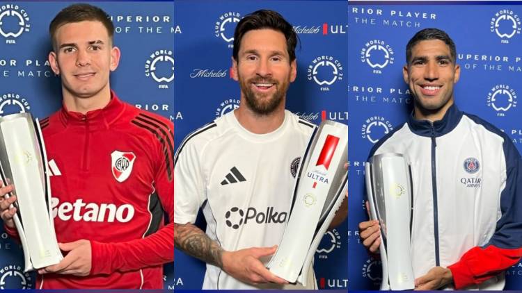 The unique feature of the Man of the Match award at the Club World Cup
