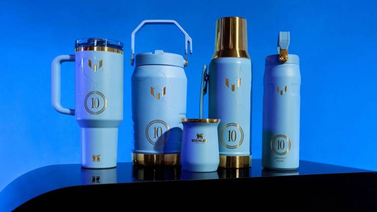 Stanley 1913 launched a new collection in collaboration with Lionel Messi