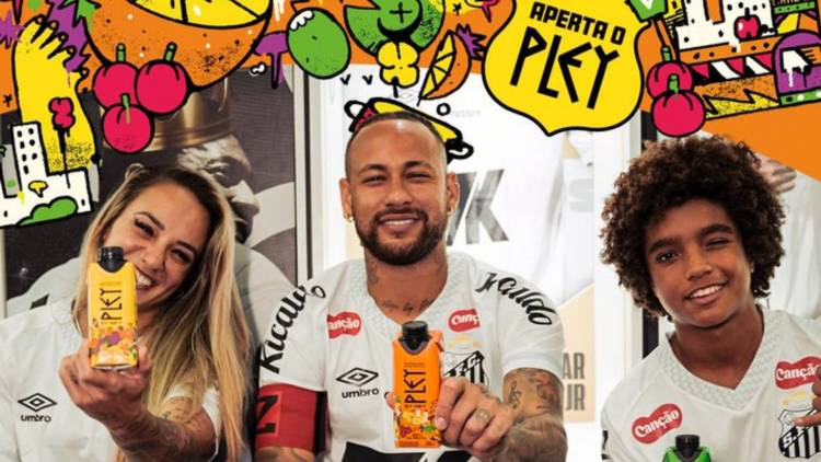 Pley de Ney becomes official sponsor of Santos FC