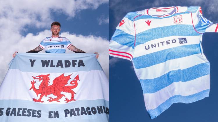 Ryan Reynolds' club unveiled an Argentina-inspired jersey