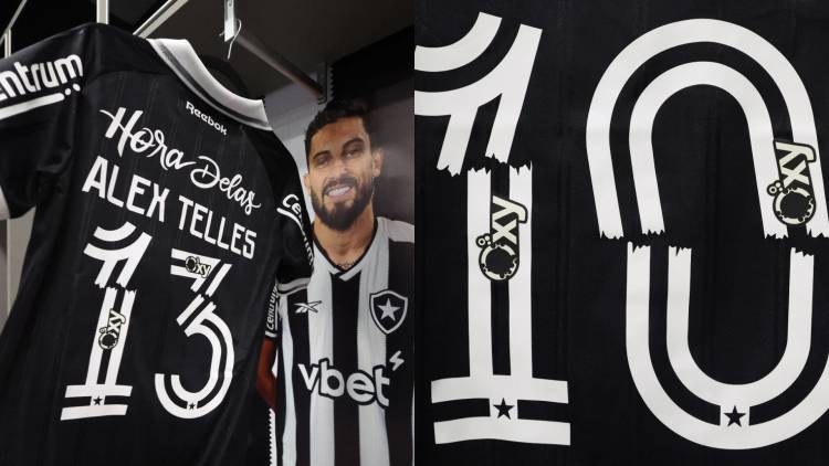 Botafogo modificó su camiseta por una campaña contra la violencia de género