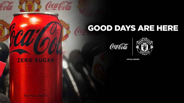 Manchester United announced a partnership with Coca-Cola