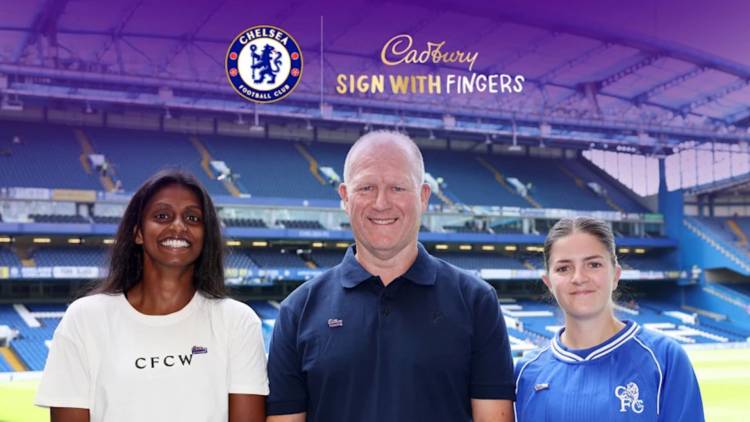 Chelsea y Cadbury lanzaron una campaña para la inclusión del lenguaje de señas