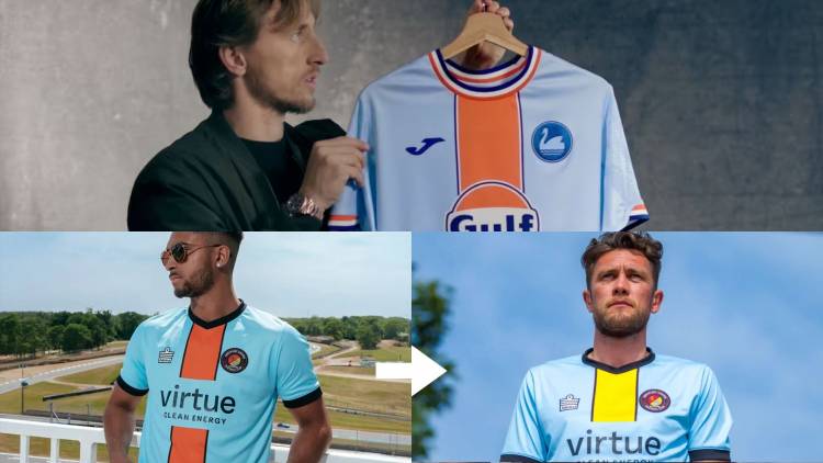 Swansea City's new kit forced another club to change theirs
