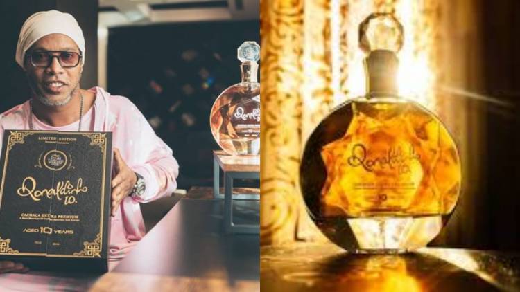 Ronaldinho lanzó su propia bebida alcohólica