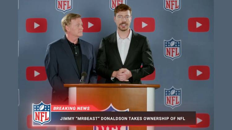 ¿Mr. Beast compró la NFL?