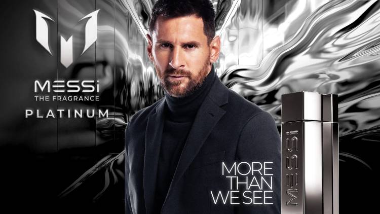 Lionel Messi has launched a new fragrance for his personal brand “Messi Fragrances"