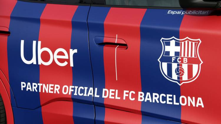 FC Barcelona anunció a Uber como sponsor oficial del club