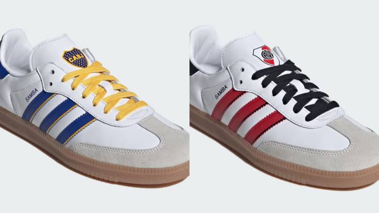Adidas juega el superclásico de las zapatillas