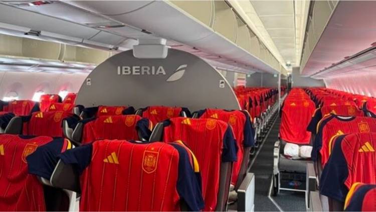 Iberia activated Spanish national team sponsorship with unique gesture
