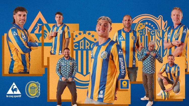 Le Coq Sportif lanzó una camiseta en homenaje a los 30 años de la obtención de la Copa Conmebol de Rosario Central