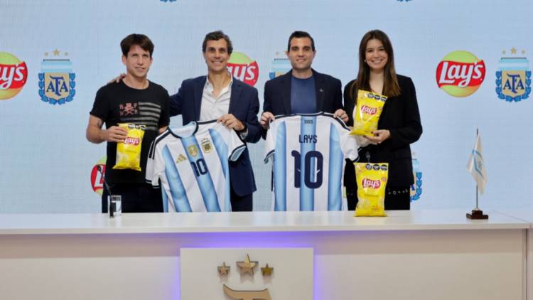 AFA presentó a Lay’s como nuevo sponsor de las selecciones argentinas