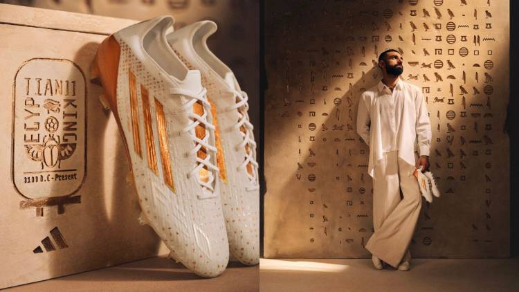 Adidas presentó unos botines edición especial para Mohamed Salah