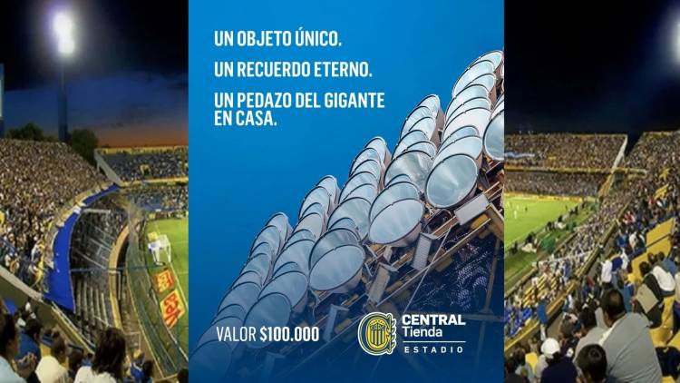 Rosario Central has put a unique souvenir from the Gigante de Arroyito up for sale