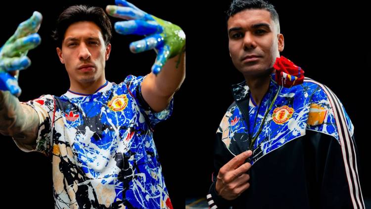 Adidas blends football and music in the new Manchester United collection