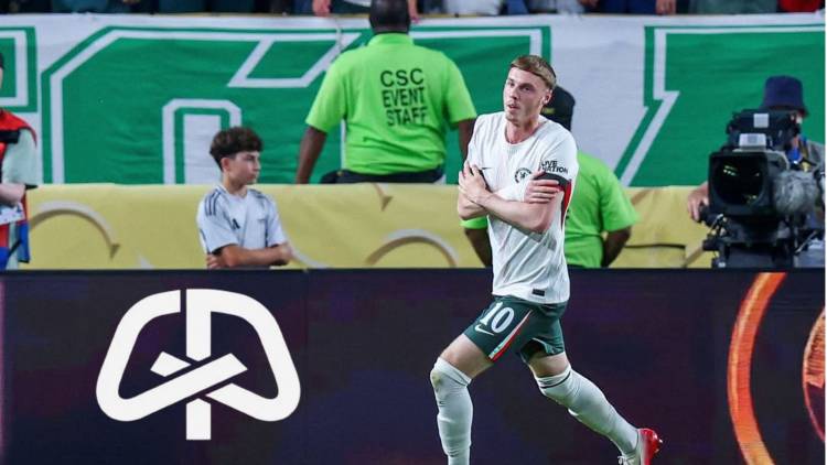 Cole Palmer presented his personal logo