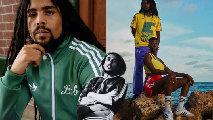 Adidas presentó una colección en homenaje a Bob Marley