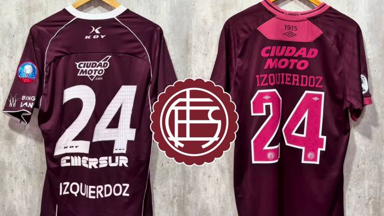 Lanús anunció la vuelta de un histórico sponsor para la CONMEBOL Recopa