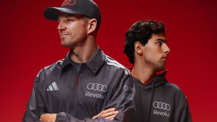 El equipo Audi Revolut F1 llega a Argentina de la mano de Adidas