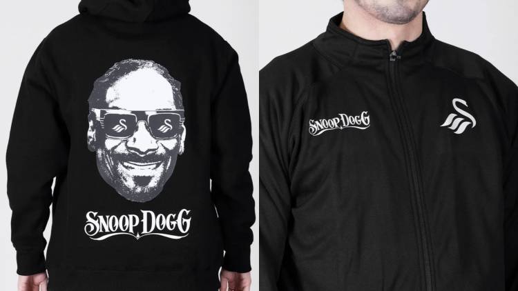 Snoop Dogg lanzó una colección de indumentaria junto a Swansea City