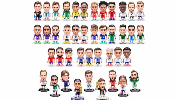 Iconic "Big Head" figurines return for the 2026 World Cup