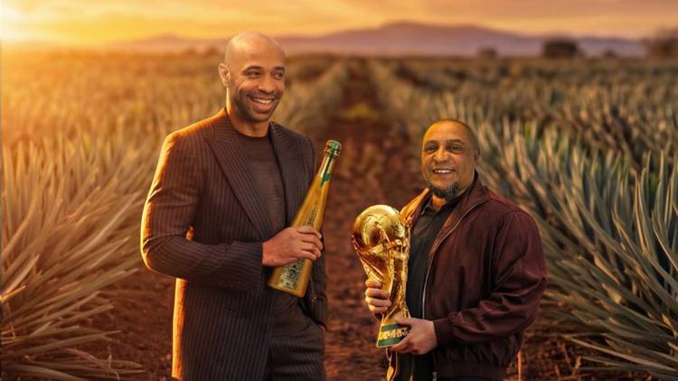 Tequila Don Julio juntó a Roberto Carlos y Thierry Henry para un lanzamiento especial