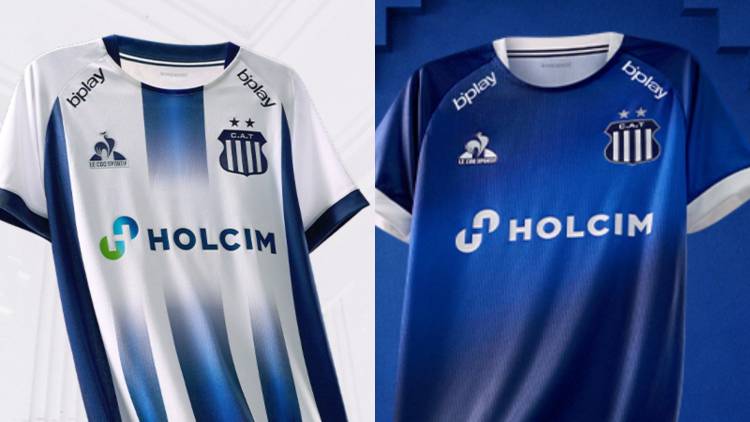 Le Coq Sportif presentó las nuevas camisetas de Talleres