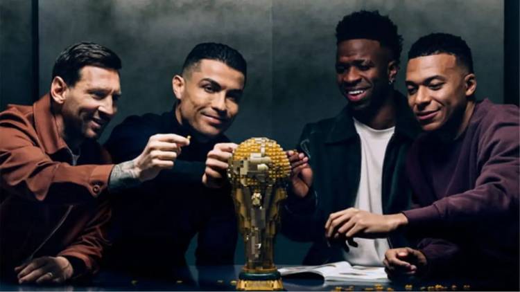 LEGO reunió a los mejores futbolistas del mundo para su nuevo lanzamiento del Mundial 2026