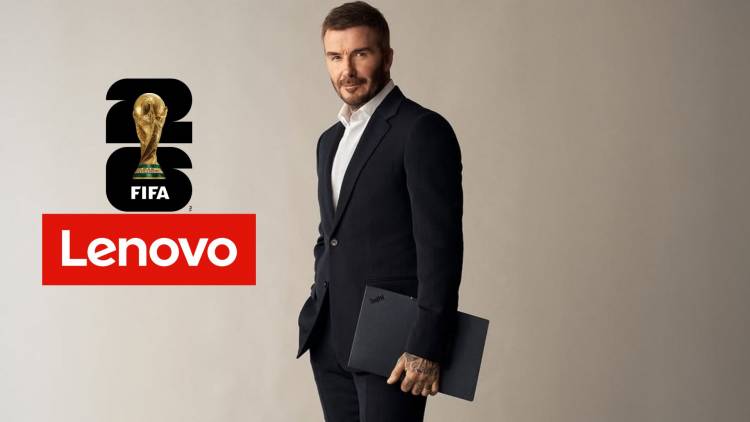 David Beckham se convirtió en embajador global de Lenovo