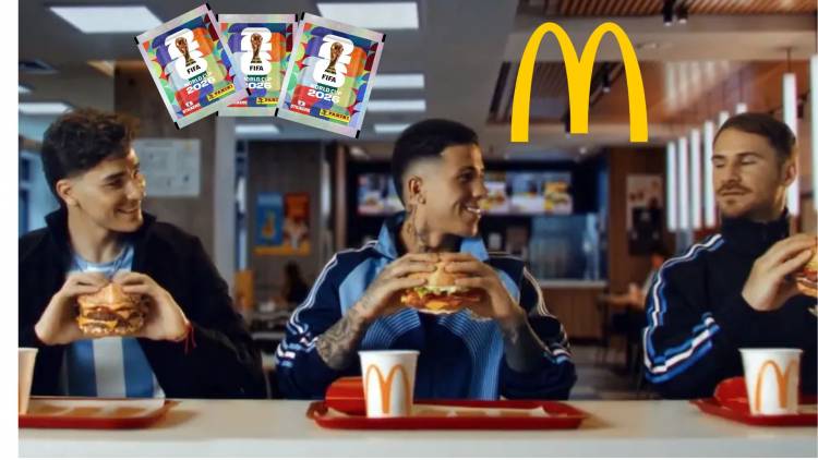 McDonald's Argentina lanzó una promoción especial con figuritas del Mundial