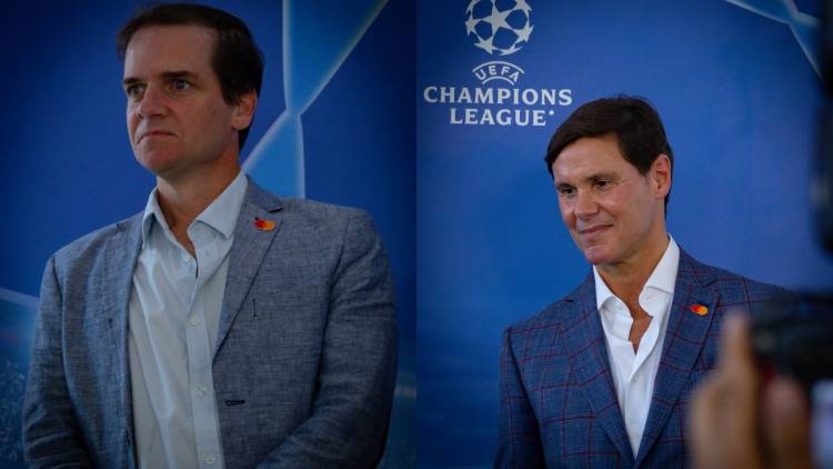 Fernando Redondo surprised Mastercard guests in Guatemala