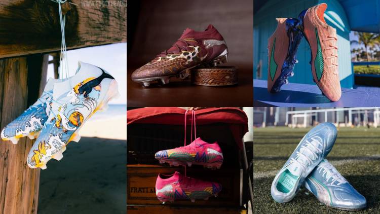 Puma lanzó una colección de botines especial del Mundial 2026
