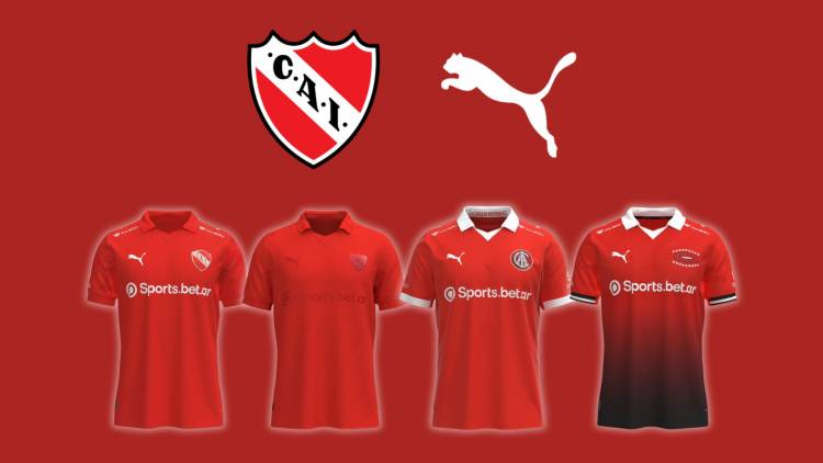  Puma abrió la votación para la nueva camiseta de Independiente