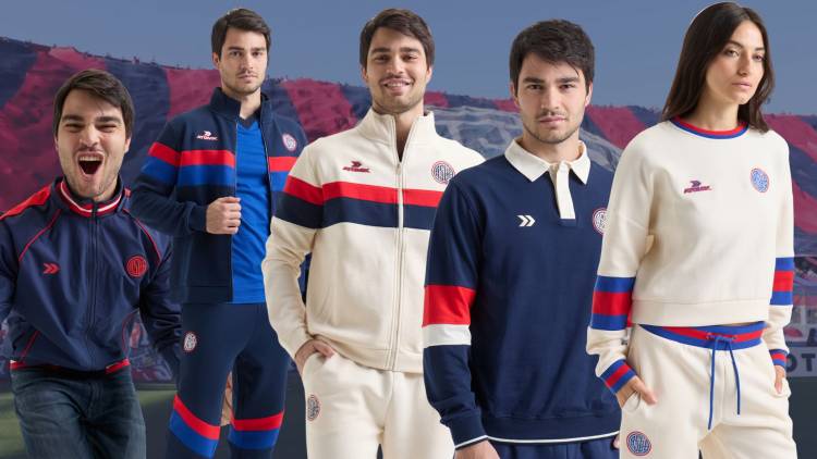 Atomik presentó una colección retro de San Lorenzo
