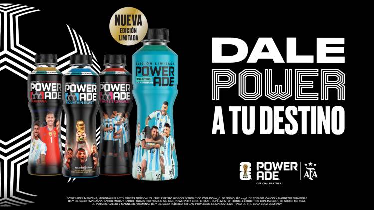 Powerade gears up for the World Cup alongside the Argentine National Team