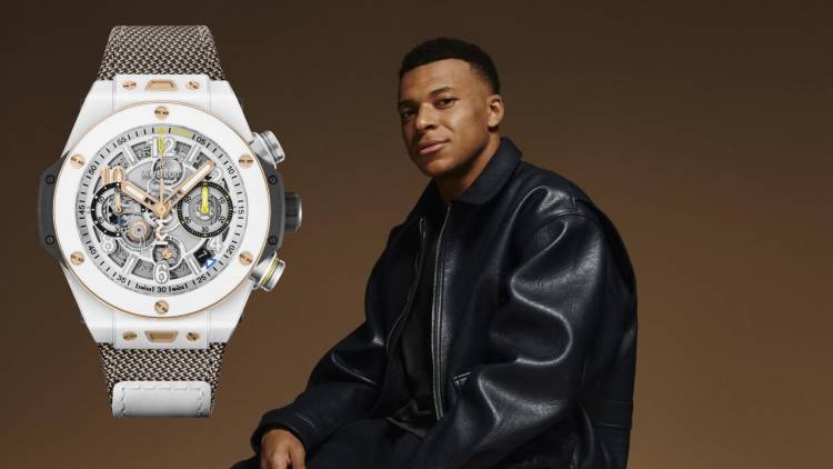 Kylian Mbappé launches custom luxury watch