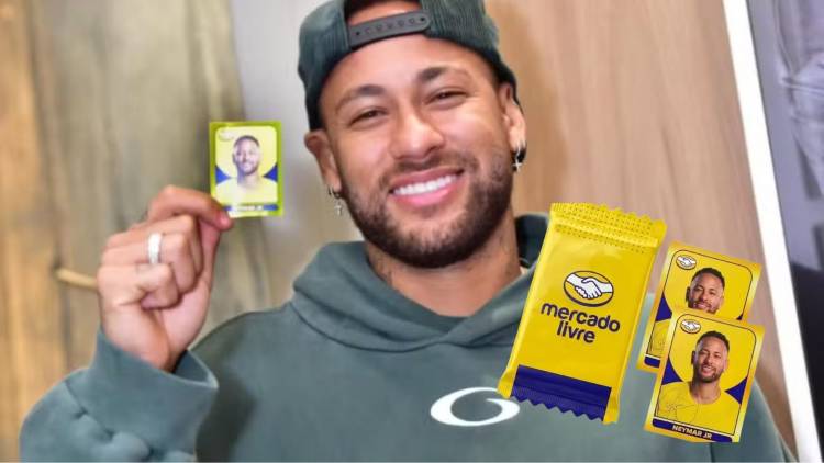 Mercado Libre hizo posible la figurita de Neymar en Brasil