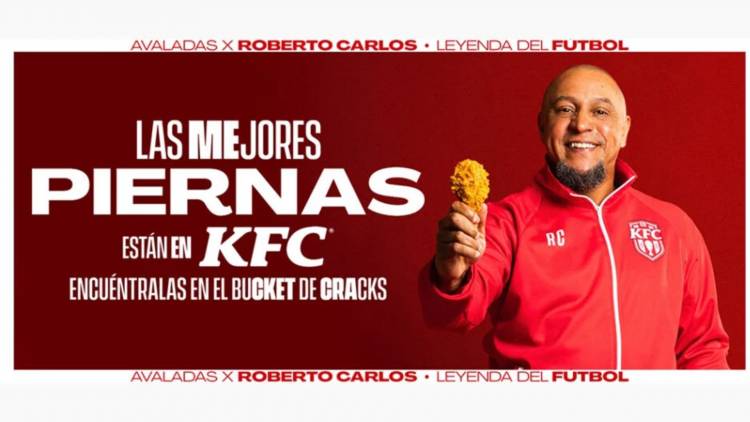 Roberto Carlos protagoniza la nueva campaña de KFC México