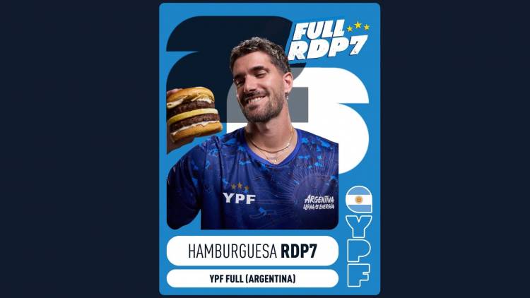 Rodrigo De Paul launches his own signature burger at Full YPF