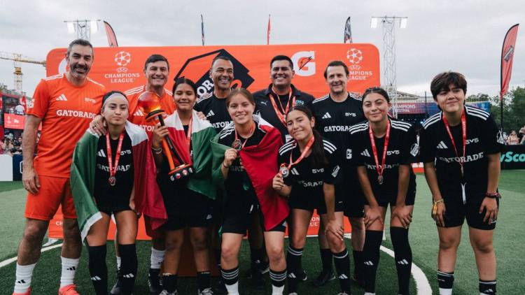 Gatorade brings together four football legends for its Budapest activation