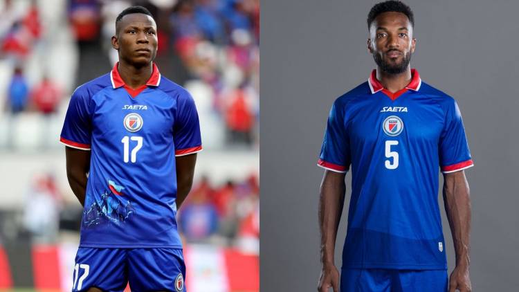Haití tuvo que modificar su camiseta a pedido de la FIFA