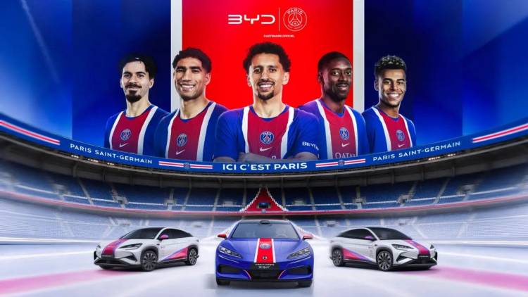 Paris Saint-Germain announces electric car company as new sponsor