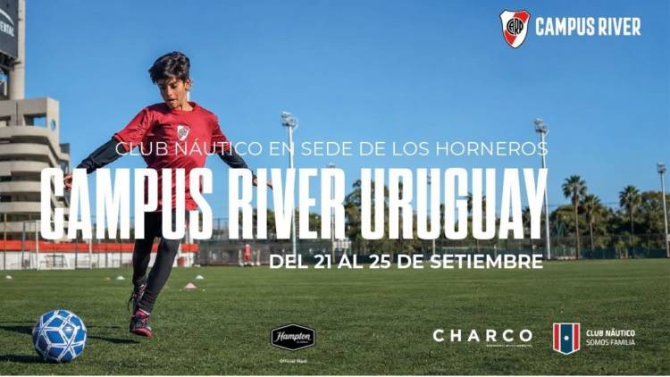 River Plate desembarca en Uruguay con un campus para niños