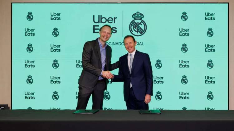 Real Madrid announces partnership with Uber Eats