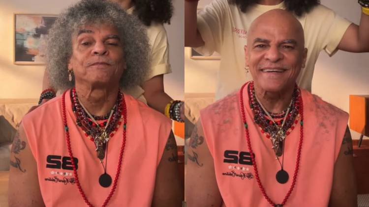 El Pibe Valderrama "se peló" para una campaña publicitaria